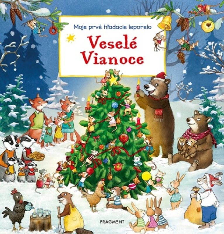 Veselé Vianoce (Moje prvé hľadacie leporelo) - Sabine Straub