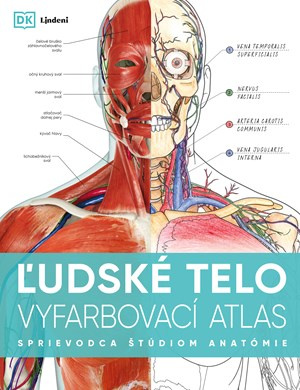 Ľudské telo - vyfarbovací atlas (Sprievodca štúdiom anatómie),Ľudské telo - vyfarbovací atlas (Sprievodca štúdiom anatómie)