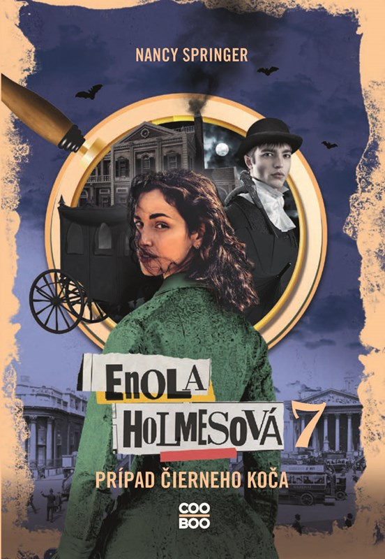 Enola Holmesová: Prípad čierneho koča - Nancy Springer,Enola Holmesová: Prípad čierneho koča - Nancy Springer