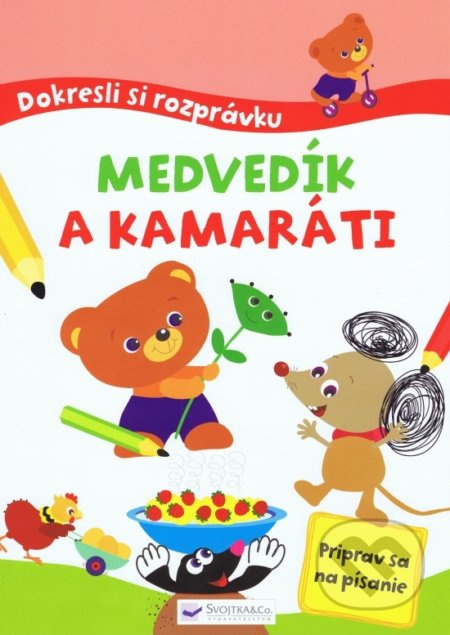 Medvedík a kamaráti (Priprav sa na písanie) - kniha z kategorie Omalovánky