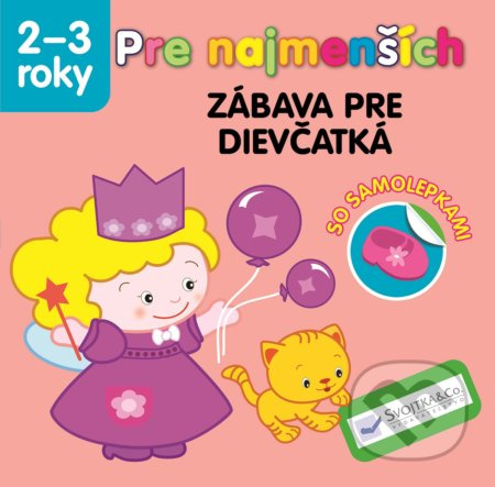 Pre najmenších – zábava pre dievčatká - kniha z kategorie Křížovky