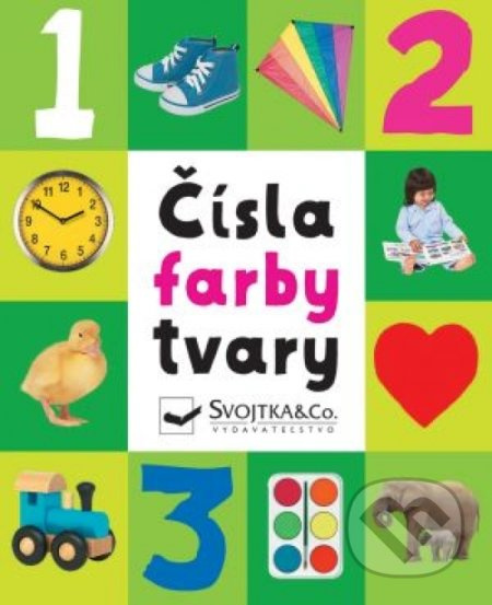 Čísla, farby, tvary - kniha z kategorie Pro děti