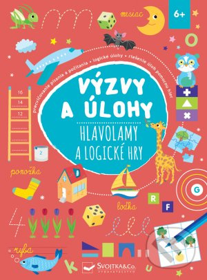 Výzvy a úlohy - Hlavolamy a logické hry - kniha z kategorie Úkoly pro děti