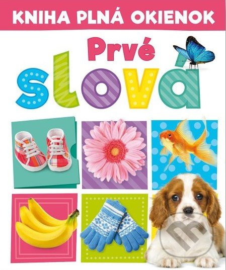 Kniha plná okienok: Prvé slová - Andrew Burgess, Pooja Desai - kniha z kategorie Naučné knihy