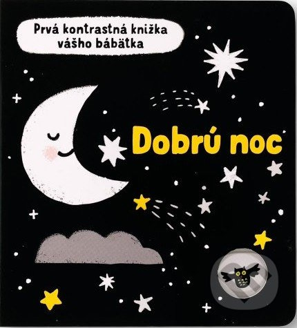 Dobrú noc (Prvá kontrastná knižka nášho bábätka) - Mary Cartwright, Grace Habib (ilustrátor) - kniha z kategorie Naučné knihy