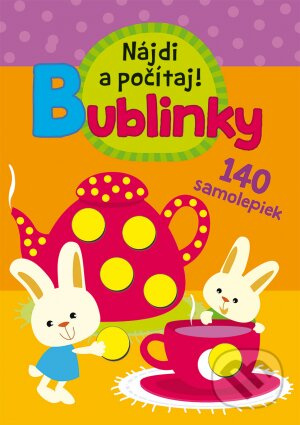 Nájdi a počítaj! Bublinky (140 samolepiek) - kniha z kategorie Samolepky