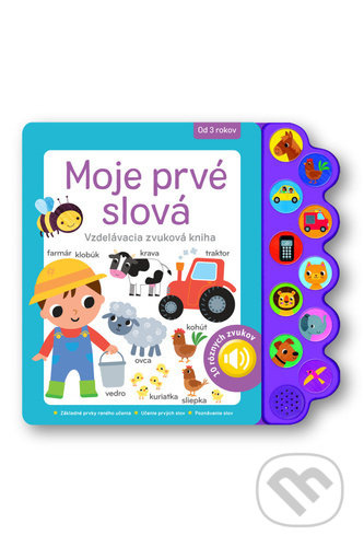 Moje prvé slová (Vzdelávacia zvuková kniha) - kniha z kategorie Pro děti