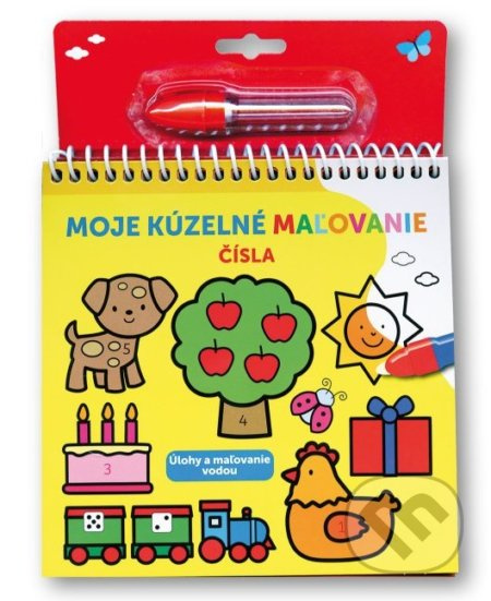 Moje kúzelné maľovanie: Čísla - kniha z kategorie Omalovánky, vystřihovánky, papír