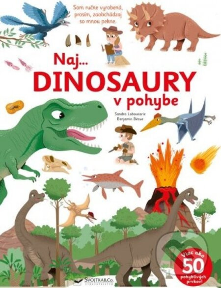 Naj... dinosaury v pohybe - Sandra Laboucarie, Yves Laurent - kniha z kategorie Naučné knihy