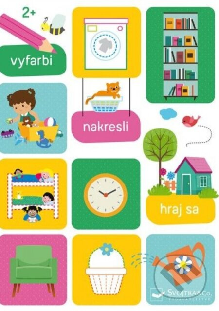 Vyfarbi, nakresli, hraj sa - kniha z kategorie Naučné knihy
