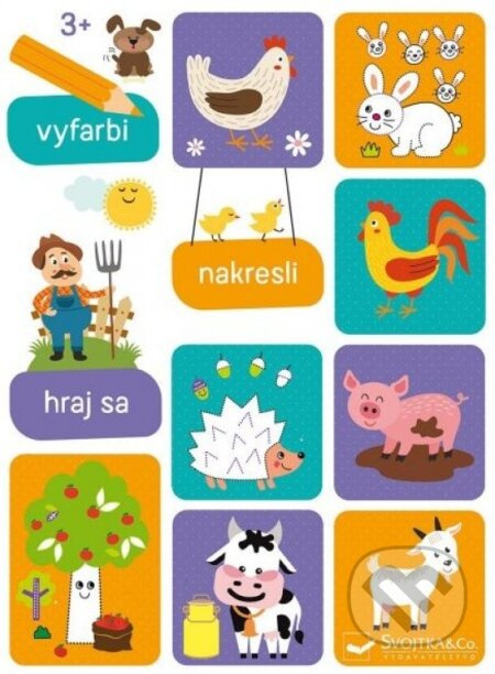 Vyfarbi, nakresli, hraj sa - kniha z kategorie Naučné knihy