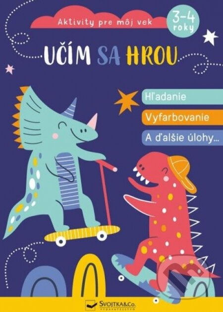 Učím sa hrou - Hľadanie, vyfarbovanie a ďalšie úlohy - kniha z kategorie Omalovánky