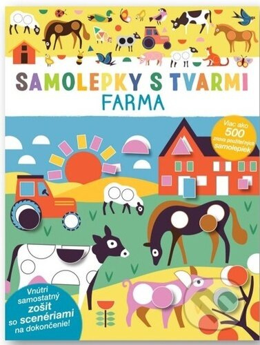 Samolepky s tvarmi: Farma - kniha z kategorie Samolepky