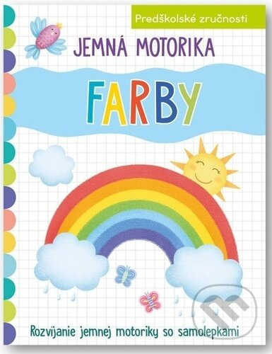 Jemná motorika: Farby - kniha z kategorie Pro děti