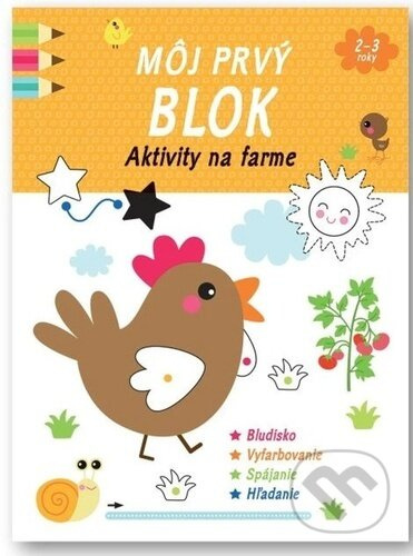 Môj prvý blok: Aktivity na farme - kniha z kategorie Úkoly pro děti