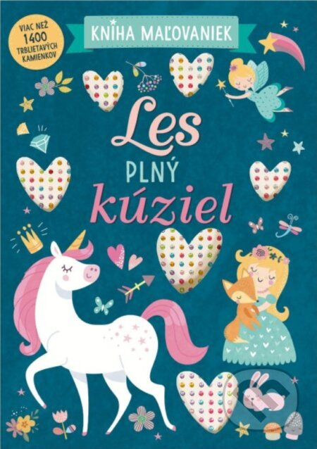 Les plný kúziel - Kniha maľovaniek - kniha z kategorie Omalovánky