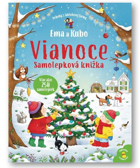 Ema a Kubo - Vianoce (Samolepková knižka) - Kate Nolan, Lizzie Walkley (ilustrátor)