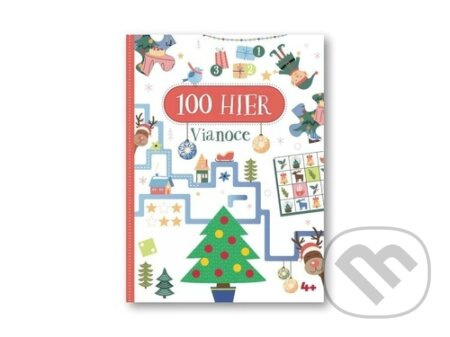 100 hier Vianoce 4+ - kniha z kategorie Hlavolamy, doplňovačky, úkoly