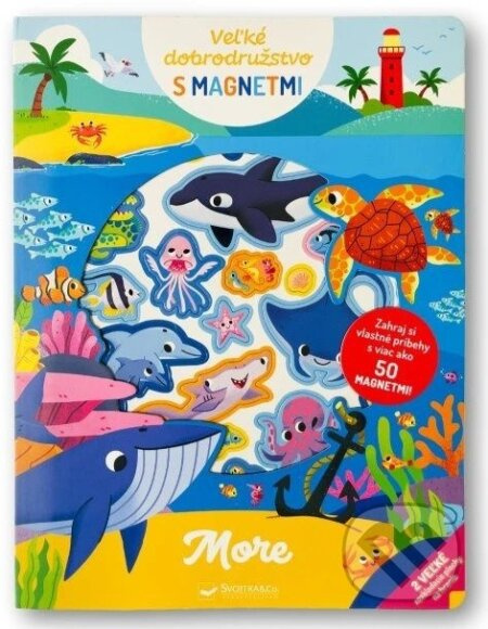 Veľké dobrodružstvo s magnetmi: More - Mel Draws (ilustrátor) - kniha z kategorie Naučné knihy