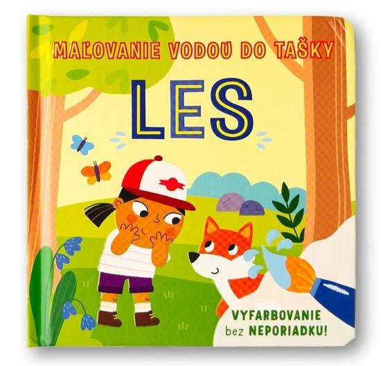 Maľovanie vodou do tašky: Les (Vyfarbovanie bez neporiadku) - kniha z kategorie Omalovánky, vystřihovánky, papír
