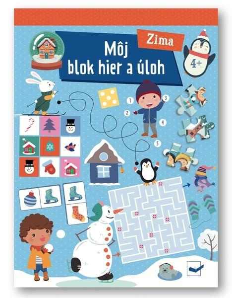 Môj blok hier a úloh: Zima 4+ - kniha z kategorie Úkoly pro děti