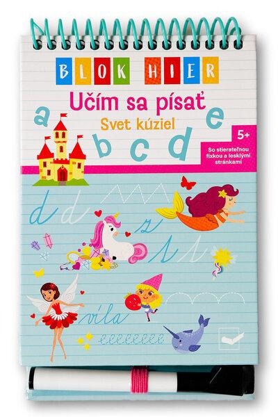 Blok hier Učím sa písať Svet kúziel -  Autor Neuveden