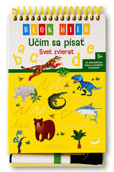 Blok hier Učím sa písať Svet zvierat -  Autor Neuveden