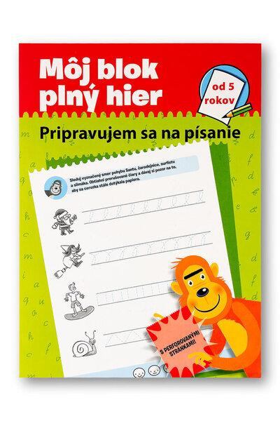 Môj blok plný hier Pripravujem sa na písanie -  Autor Neuveden