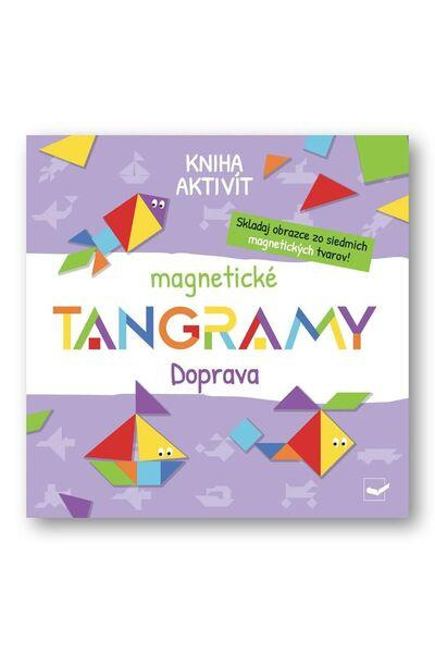 Kniha aktivít magnetické TANGRAMY Doprava -