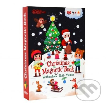 Magnetická kniha Vánoce / Christmas Magnetic Book