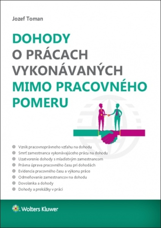 Dohody o prácach vykonávaných mimo pracovného pomeru - kniha z kategorie Veřejná správa a sociální zabezpečení