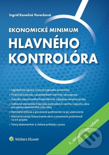Ekonomické minimum hlavného kontrolóra - Ingrid Konečná Veverková - kniha z kategorie Veřejná správa