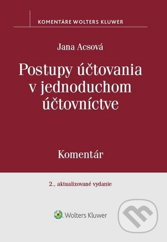 Postupy účtovania v jednoduchom účtovníctve (Komentár) - kniha z kategorie Daně