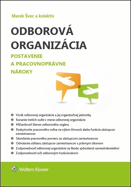 Odborová organizácia (Postavenie a pracovnoprávne nároky) - kniha z kategorie Personální management