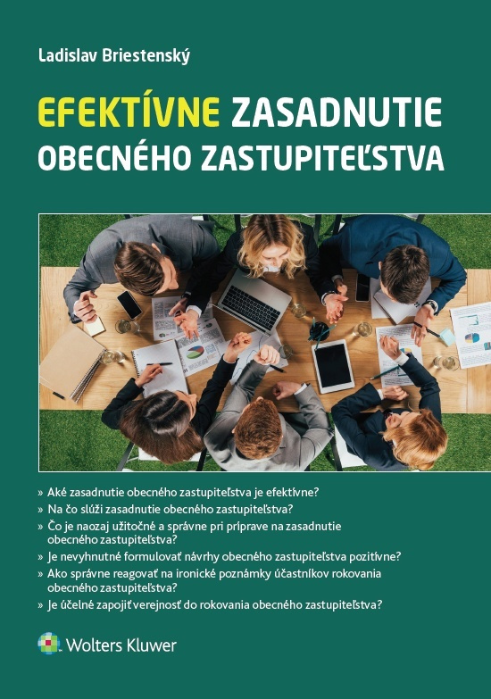 Efektívne zasadnutie obecného zastupiteľstva - Ladislav Briestenský - kniha z kategorie Správní právo