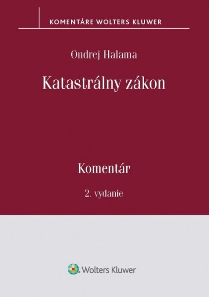 Katastrálny zákon - Ondrej Halama - kniha z kategorie Správní právo