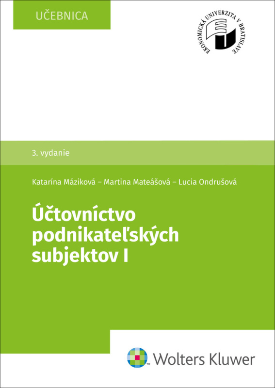 Účtovníctvo podnikateľských subjektov I (Učebnica) - kniha z kategorie Účetnictví a daně