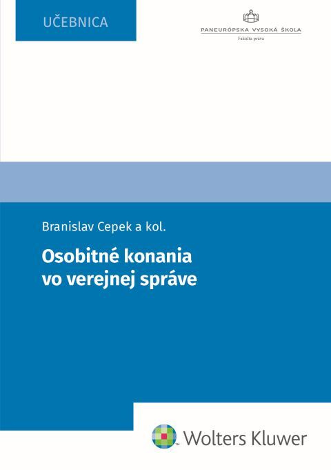 Osobitné konania vo verejnej správe - Branislav Cepek, Lilla Garayová, Žaneta Surmajová - kniha z kategorie Vysoké školy
