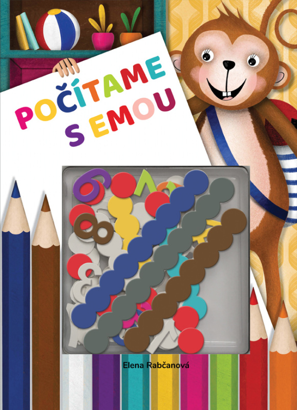 Počítame s Emou - Elena Rabčanová - kniha z kategorie Pro děti