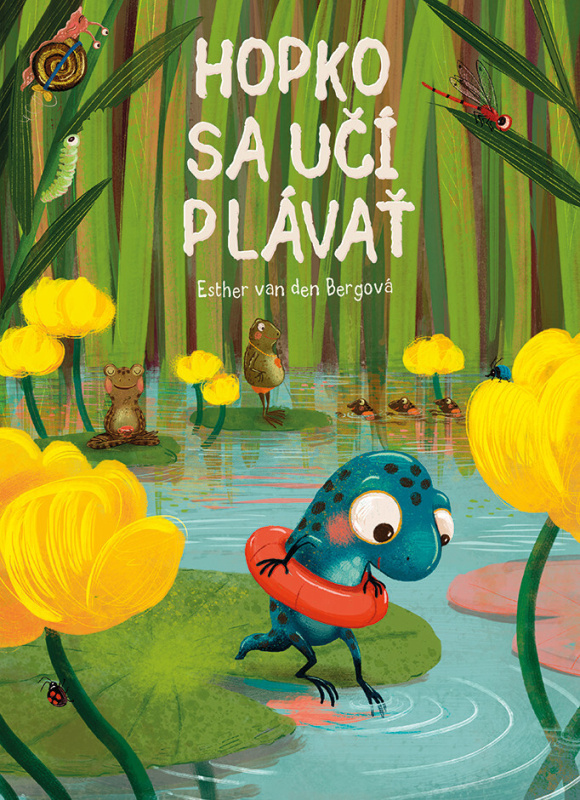 Hopko sa učí plávať - Esther van den Berg - kniha z kategorie Pohádky