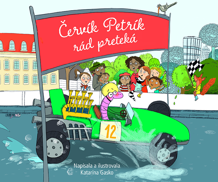 Červík Petrík rád preteká - Katarína Gasko, Katarína Gasko (ilustrátor) - kniha z kategorie Pohádky