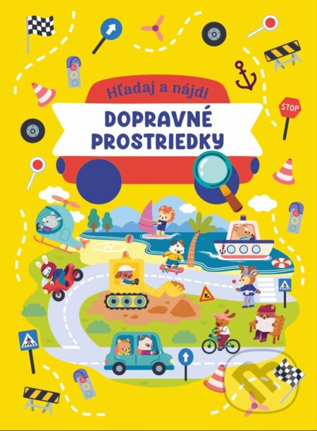 Dopravné prostriedky - Hľadaj a nájdi - kniha z kategorie Pro děti