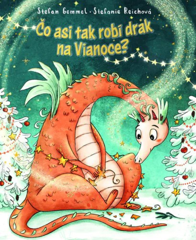 Čo asi tak robí drak na Vianoce?