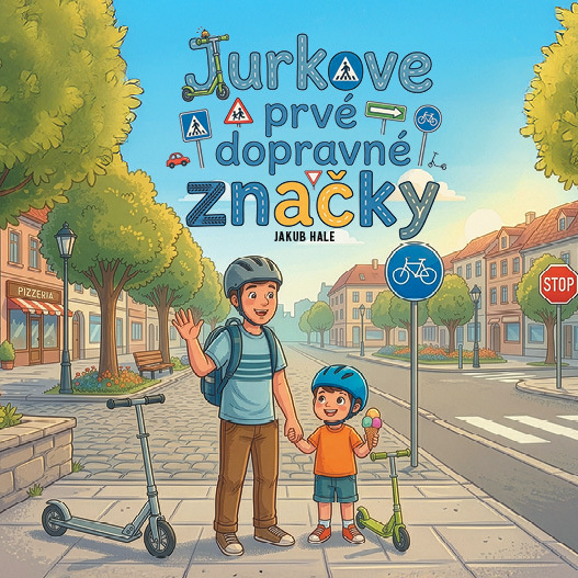 Jurkove prvé dopravné značky - Jakub Hale - kniha z kategorie Naučné knihy