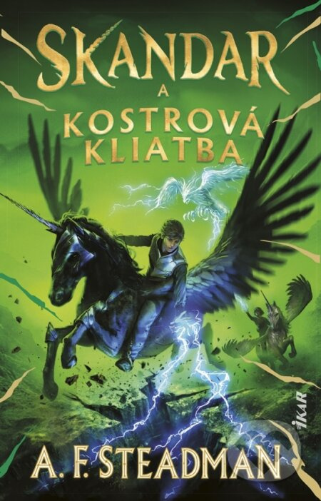 Skandar 4: Skandar a kostrová kliatba - A.F. Steadman - kniha z kategorie Sci-fi a fantasy