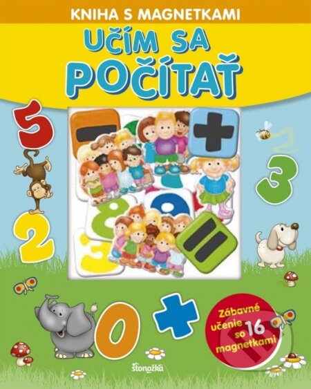 Kniha s magnetkami: Učím sa počítať - kniha z kategorie Beletrie pro děti