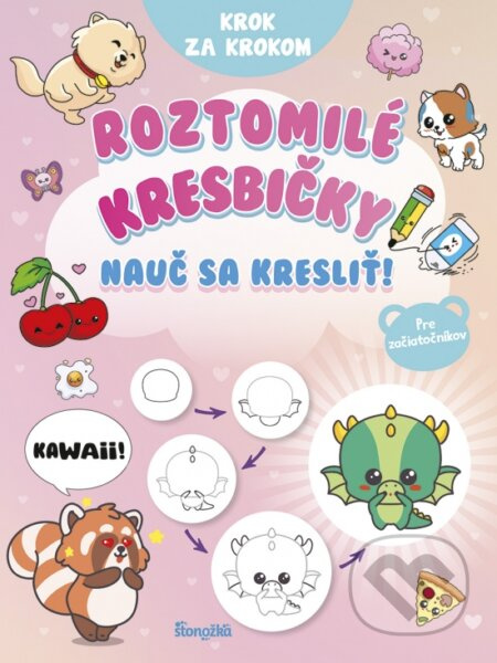 Krok za krokom: Roztomilé kresbičky - kniha z kategorie Kreslení