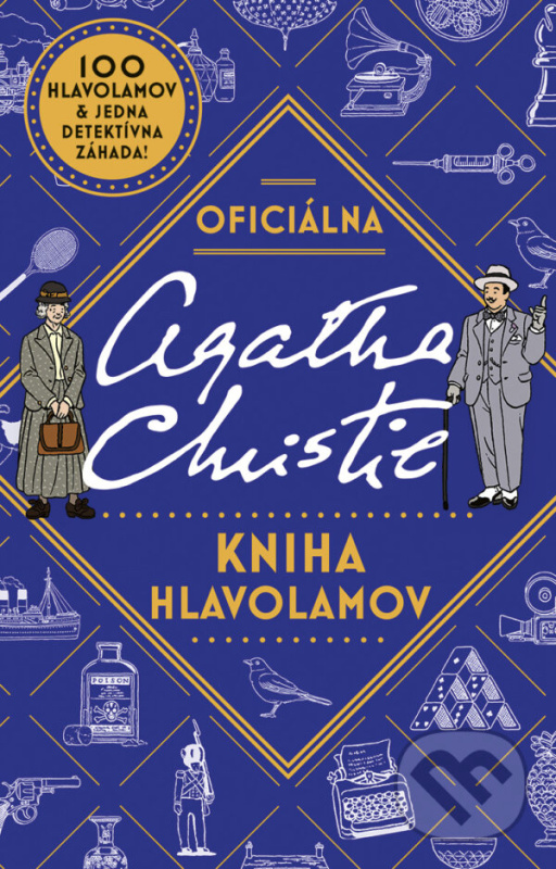 Agatha Christie Oficiálna kniha hlavolamov - Agatha Christie - kniha z kategorie Hlavolamy