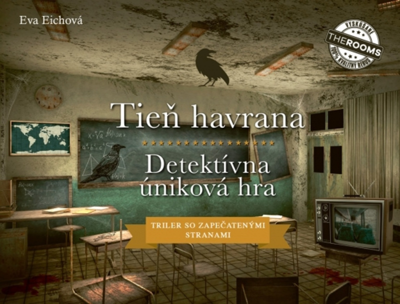 Tieň havrana: Detektívná úniková hra (Triler so zapečatenými stranami) - kniha z kategorie Beletrie