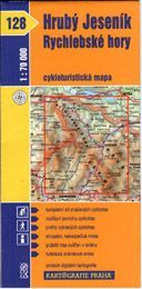 Hrubý Jeseník, Rychlebské hory - cyklo KP č.128 - 1:70t